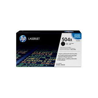 CE250X Toner Noir imprimante HP Color Laserjet CM3530 CP3520 et CP3525