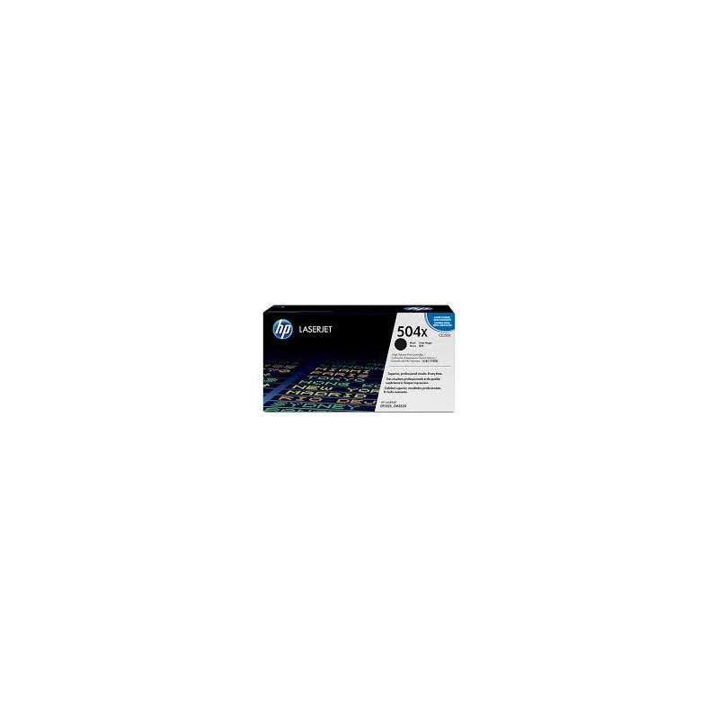 CE250X Toner Noir imprimante HP Color Laserjet CM3530 CP3520 et CP3525