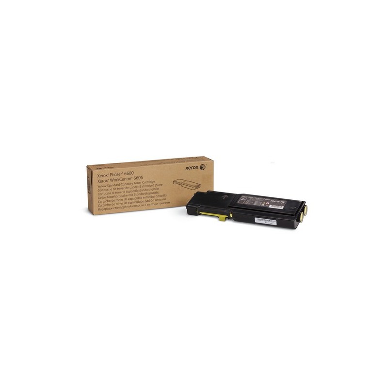 106R02247 - Toner Jaune Original Xerox - Phaser 6600/6600N/6605/6605DN