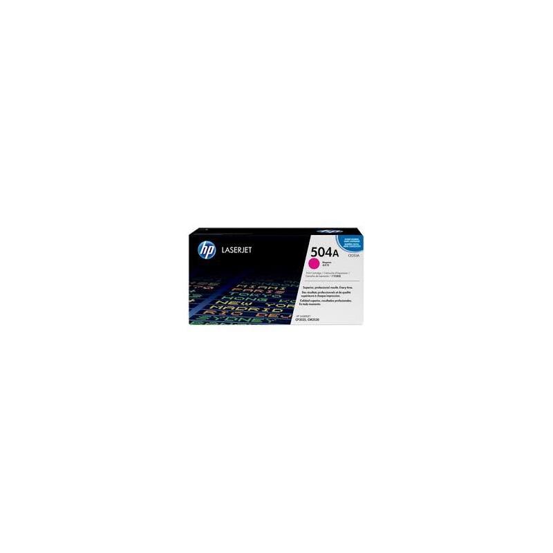 CE253A Toner Magenta imprimante HP Color LJ CM3530 CP3520 et CP3525
