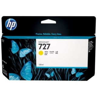 B3P21A - Cartouche d'encre Original HP 727 Jaune 130ml - HP Designjet T3500/T2530/T1530/T930/T2500/T1500/T920