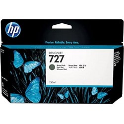 B3P22A - Cartouche d'encre Original HP 727 Noir Mat130ml - HP Designjet T3500/T2530/T1530/T930/T2500/T1500/T920