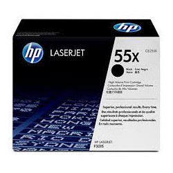 CE255X Toner Noir imprimante HP Laserjet M521 M525 P3015