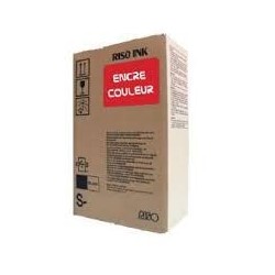 Encre Riso S-7205E Rouge 2 x 1000ml pour EZ200, EZ300, EZ370, EZ570, RZ970, RZ977, MZ1070, RZ200, RZ300, RZ370, RZ570