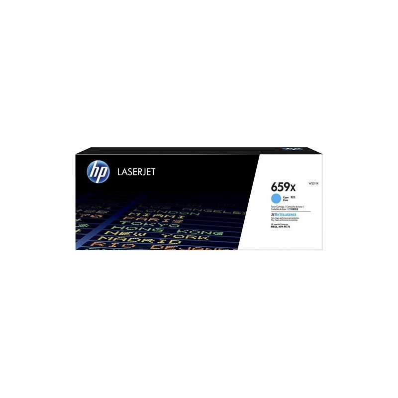 W2011X -  Toner Cyan Original HP 659X - Color LaserJet Enterprise M856dn