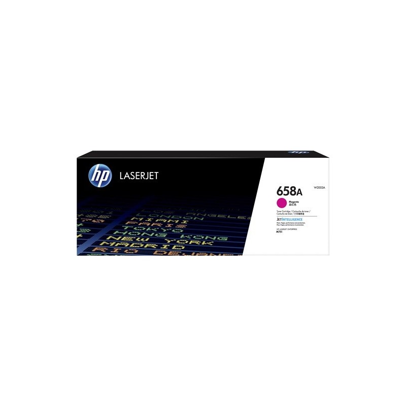 W2003A - Toner Magenta Original HP 658A - Color LaserJet Enterprise M751dn/M751n