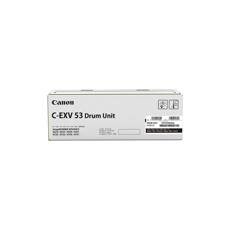 0475C002 - Tambour Canon Noir - Canon iR Advance 4525i/R Advance 4535i/iR Advance 4545i