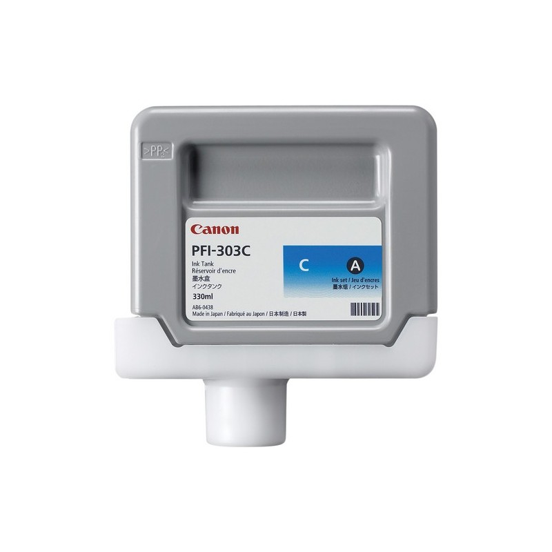 2959B001 - Cartouche d'encre Original Canon PFI-303 Cyan - CANON iPF810/iPF815/iPF820/iPF825