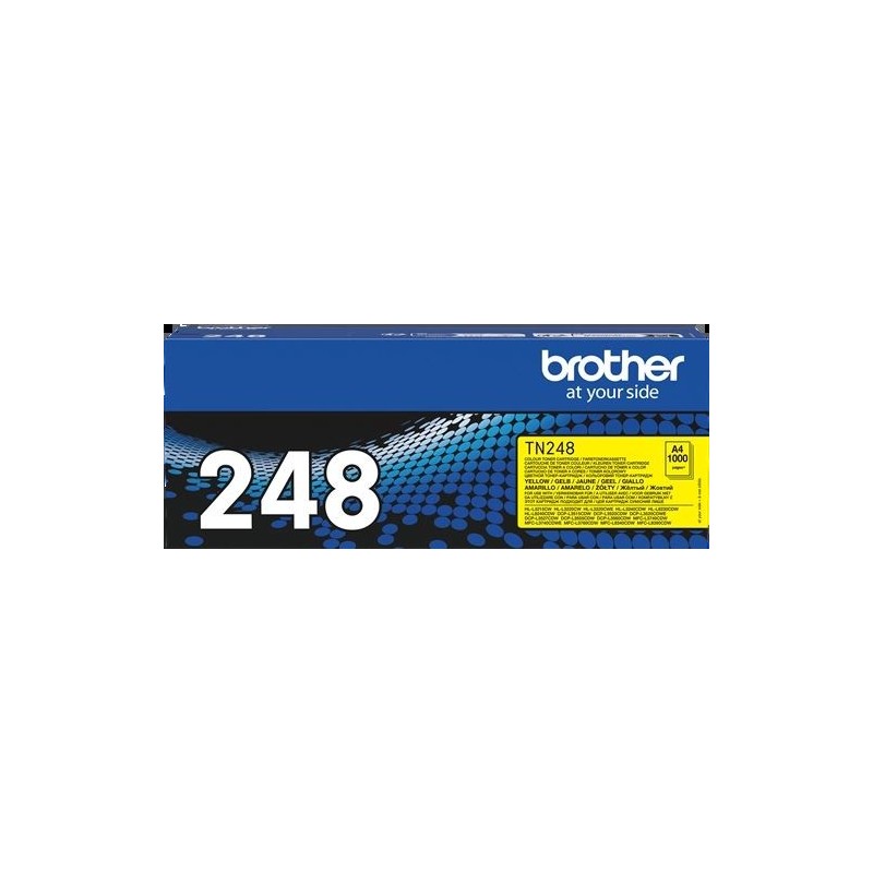TN-248BK Toner Jaune pour imprimante BROTHER