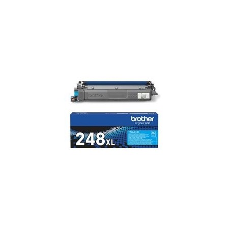 TN-248XLC Toner XL Cyan pour imprimante BROTHER TN-248XLC Toner XL Cyan pour imprimante BROTHER