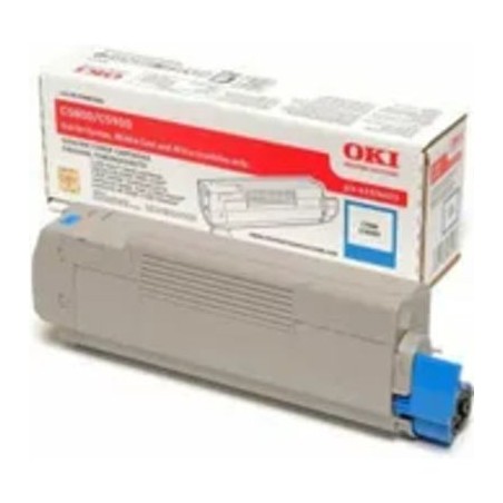 43324423 Toner Cyan Original pour imprimante OKI 43324423 Toner Cyan Original pour imprimante OKI