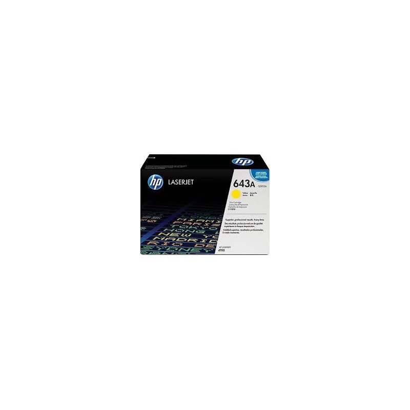 Q5952A Toner Jaune imprimante HP Color Laserjet 4700