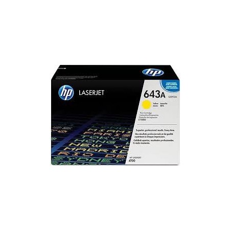 Q5952A Toner Jaune imprimante HP Color Laserjet 4700 Q5952A Toner Jaune imprimante HP Color Laserjet 4700