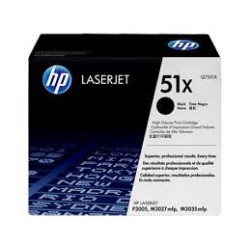 Q7551X Toner Noir imprimante HP Laserjet P3005 Laserjet M3027 Laserjet M3035