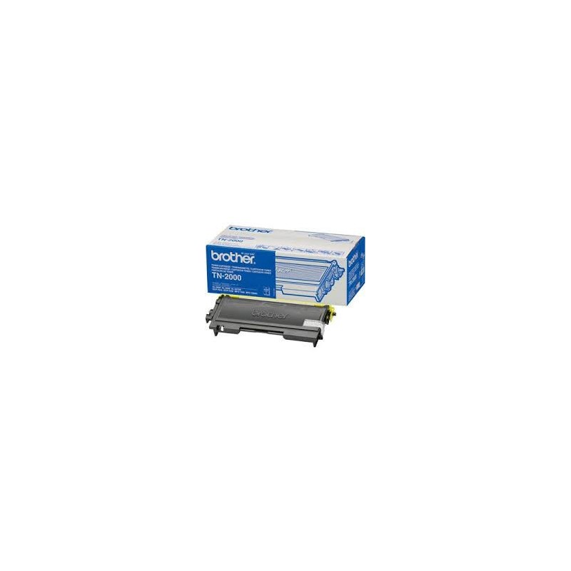 TN-2000 Toner noir pour Brother Fax 2820/2825/2920 HL 2030/2040/2070