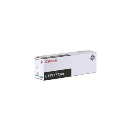 Canon Toner C-EXV 17 Cyan 30 000 pages réf. 0261B002 475g pour imprimante iR C4580i C4080i C5185i Canon Toner C-EXV 17 Cyan 30 000 pages réf. 0261B002 475g pour imprimante iR C4580i C4080i C5185i