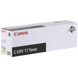 Canon Toner C-EXV 17 Jaune 30 000 pages réf. 0259B002 495g pour imprimante iR C4580i. C4080i. C5185i