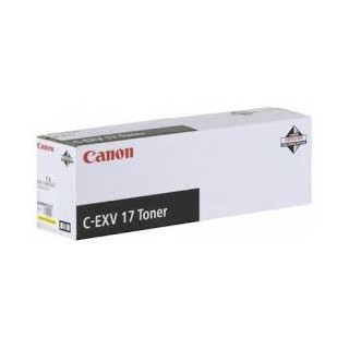 Canon Toner C-EXV 17 Jaune 30 000 pages réf. 0259B002 495g pour imprimante iR C4580i. C4080i. C5185i