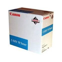 Canon Toner C-EXV 19 Cyan 16 000 pages réf. 0398B002 pour imprimante imagePRESS C1