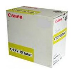 Canon Toner C-EXV 19 Jaune 16 000 pages réf. 0400B002 pour imprimante imagePRESS C1