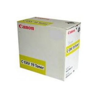 Canon Toner C-EXV 19 Jaune 16 000 pages réf. 0400B002 pour imprimante imagePRESS C1