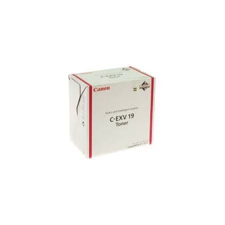 Canon Toner C-EXV 19 Magenta 16 000 pages réf. 0399B002 pour imprimante imagePRESS C1 Canon Toner C-EXV 19 Magenta 16 000 pages réf. 0399B002 pour imprimante imagePRESS C1