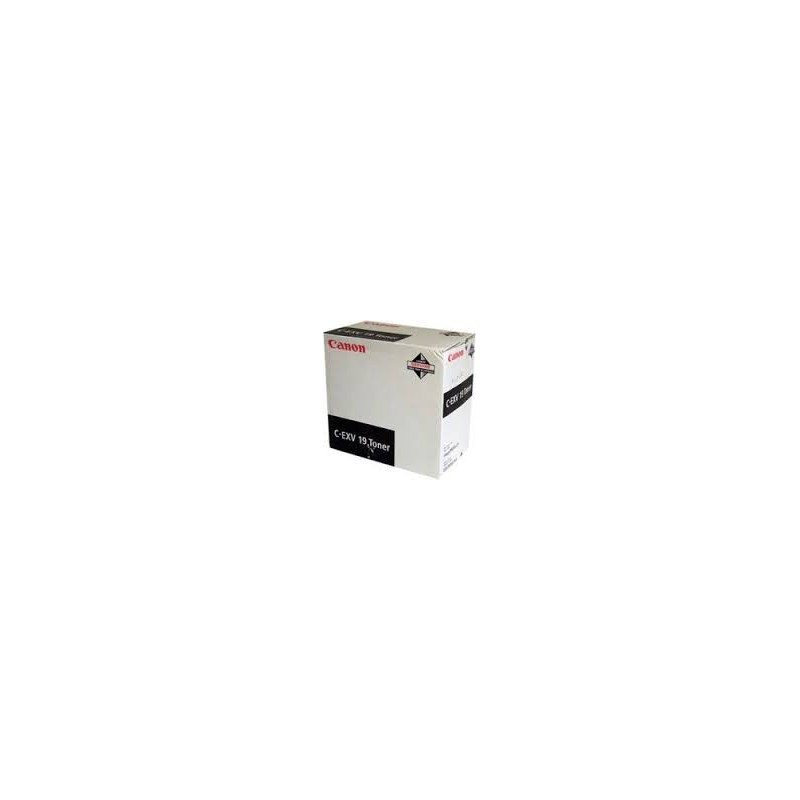 Canon Toner C-EXV 19 Noir 16 000 pages réf. 0397B002 pour imprimante imagePRESS C1