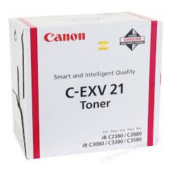 Canon Toner C-EXV 21 Magenta 14 000 pages réf. 0454B002 260g pour imprimante iR C3380. C3380i. C2880. C2380i. C3080. C3580