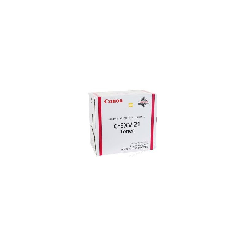 Canon Toner C-EXV 21 Magenta 14 000 pages réf. 0454B002 260g pour imprimante iR C3380 C3380i C2880 C2380i C3080 C3580