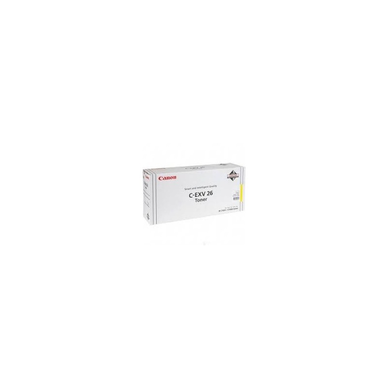 Canon Toner C-EXV 26 Jaune 6 000 pages réf. 1657B006 pour imprimante iR C1021i C1028i iF