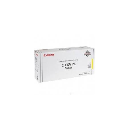 Canon Toner C-EXV 26 Jaune 6 000 pages réf. 1657B006 pour imprimante iR C1021i C1028i iF Canon Toner C-EXV 26 Jaune 6 000 pages réf. 1657B006 pour imprimante iR C1021i C1028i iF