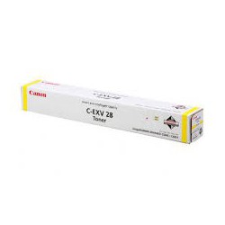 Canon Toner C-EXV 28 Jaune 28 000 pages réf. 2801B002 pour imprimante iR ADVANCE C5045. C5045i. C5051. C5051i