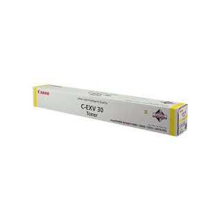 Canon Toner C-EXV 30 Jaune 54 000 pages réf. 2803B002 1040g pour imprimante iR ADVANCE C9060PRO. C9070PRO