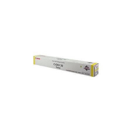 Canon Toner C-EXV 30 Jaune 54 000 pages réf. 2803B002 1040g pour imprimante iR ADVANCE C9060PRO. C9070PRO Canon Toner C-EXV 30 Jaune 54 000 pages réf. 2803B002 1040g pour imprimante iR ADVANCE C9060PRO. C9070PRO