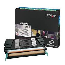 C5220KS Toner Noir pour imprimante Lexmark C522 C524 C530 C532 C534