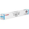 3783B002 Canon Toner C-EXV 34 Cyan pour imprimante IRC 2020 2020i 2030 2030i 2025i 2220L