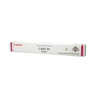 3784B002 Canon Toner C-EXV 34 Magenta pour imprimante iR ADVANCE C2020 C2020i C2030 C2030i C2025i C2220L C2225i