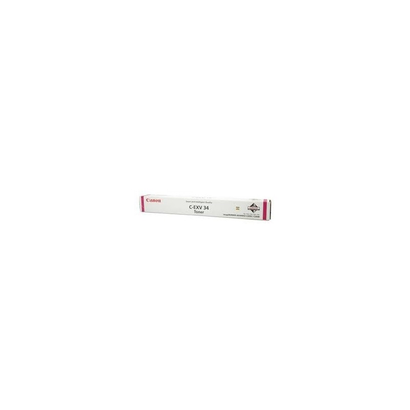3784B002 Canon Toner C-EXV 34 Magenta pour imprimante IRC 2020 2020i 2030 2030i 2025i 2220L 2225i