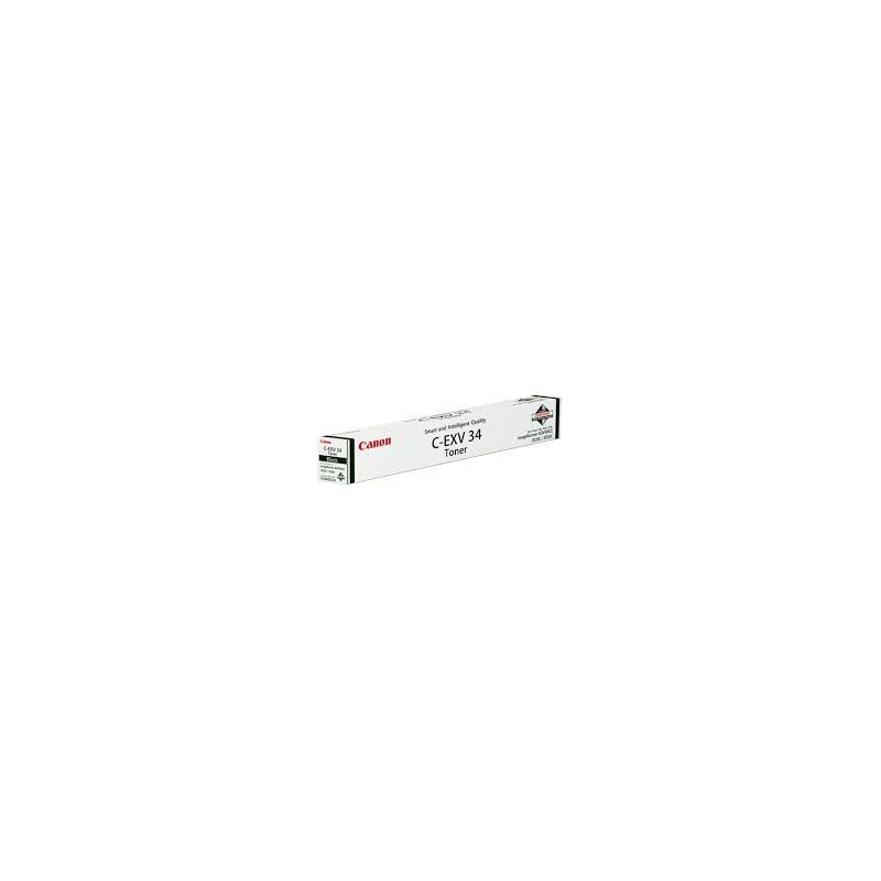 3782B002 - Canon Toner C-EXV 34 Noir pour imprimante iR ADVANCE C2020 C2020i C2030 