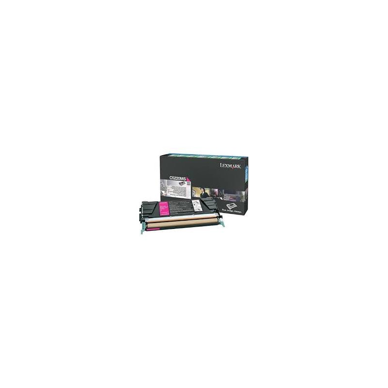 C5220MS Toner Magenta pour imprimante Lexmark C522 C524 C530 C532 C534