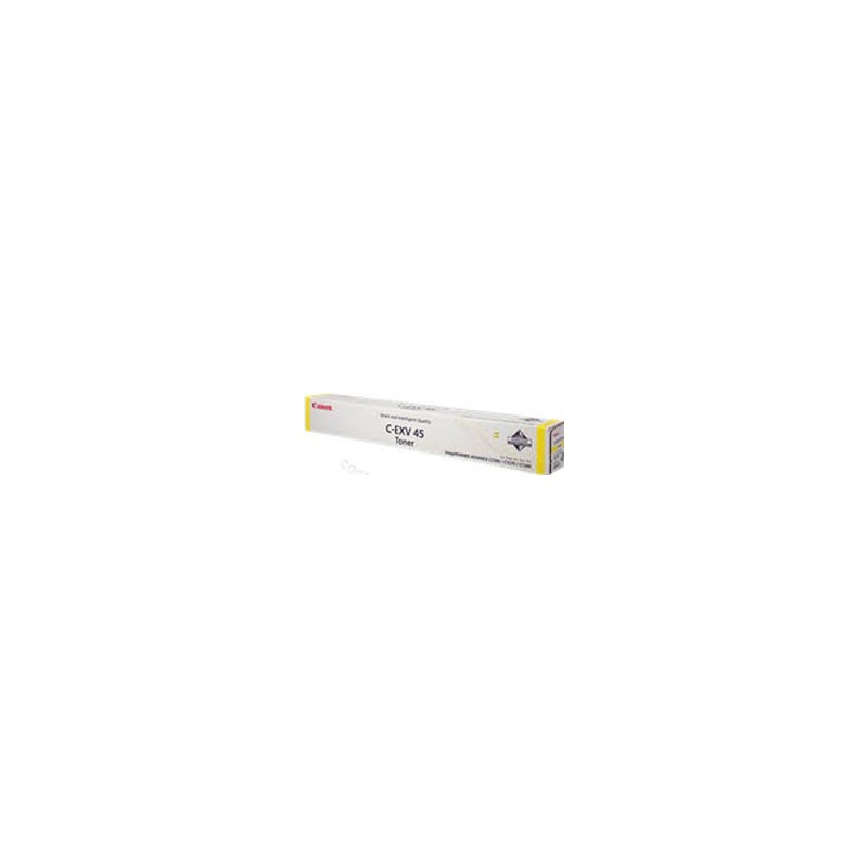 Canon Toner C-EXV 45 Jaune 52 000 pages réf. 6948B002 pour imprimante iR ADVANCE C7260i. 7270i. 7280i