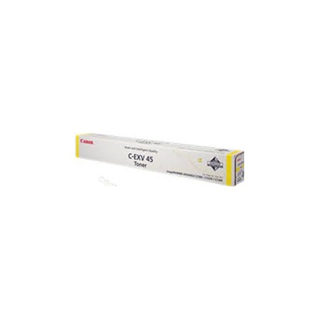 Canon Toner C-EXV 45 Jaune 52 000 pages réf. 6948B002 pour imprimante iR ADVANCE C7260i. 7270i. 7280i Canon Toner C-EXV 45 Jaune 52 000 pages réf. 6948B002 pour imprimante iR ADVANCE C7260i. 7270i. 7280i
