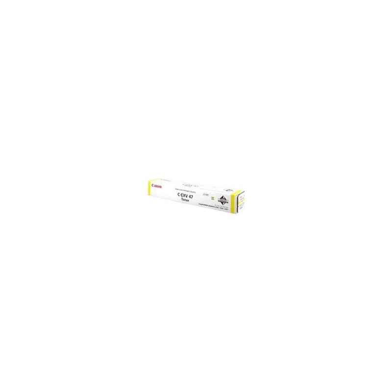 Canon Toner C-EXV 47 Jaune réf. 8519B002 pour imprimante iR ADVANCE C250i. C350iF