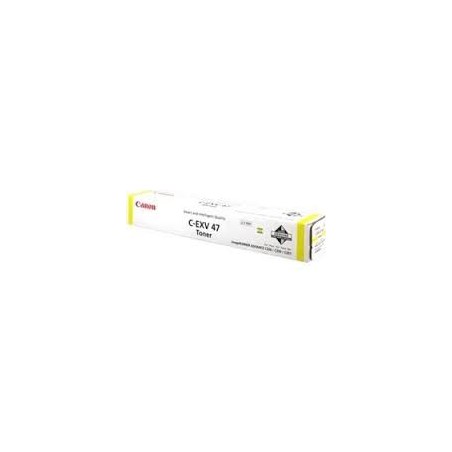 Canon Toner C-EXV 47 Jaune réf. 8519B002 pour imprimante iR ADVANCE C250i. C350iF Canon Toner C-EXV 47 Jaune réf. 8519B002 pour imprimante iR ADVANCE C250i. C350iF