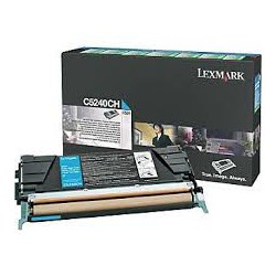 C5240CH Toner Cyan pour imprimante Lexmark C524N C524DN C524DTN