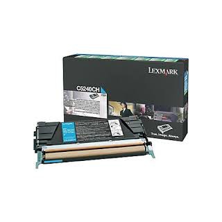 C5240CH Toner Cyan pour imprimante Lexmark C524N C524DN C524DTN