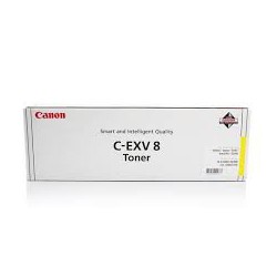 Canon Toner C-EXV 8 Jaune 25 000 pages réf. 7626A002 470g pour imprimante IRC3200. C3220. C2620. CLC 3200. 3220. 2620