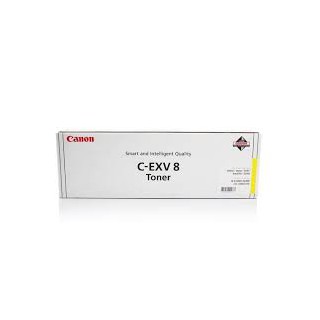 Canon Toner C-EXV 8 Jaune 25 000 pages réf. 7626A002 470g pour imprimante IRC3200. C3220. C2620. CLC 3200. 3220. 2620