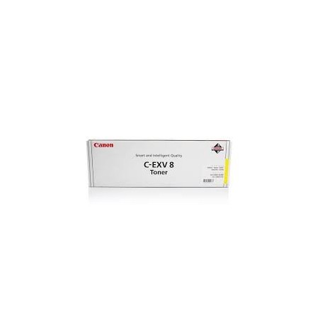 Canon Toner C-EXV 8 Jaune 25 000 pages réf. 7626A002 470g pour imprimante IRC3200 C3220 C2620 CLC 3200 3220 2620 Canon Toner C-EXV 8 Jaune 25 000 pages réf. 7626A002 470g pour imprimante IRC3200 C3220 C2620 CLC 3200 3220 2620