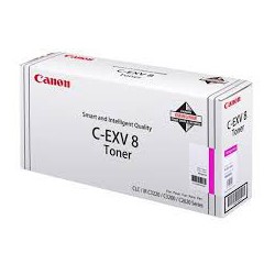 Canon Toner C-EXV 8 Magenta 25 000 pages réf. 7627A002 470g pour imprimante IRC3200. C3220. C2620. CLC 3200. 3220. 2620